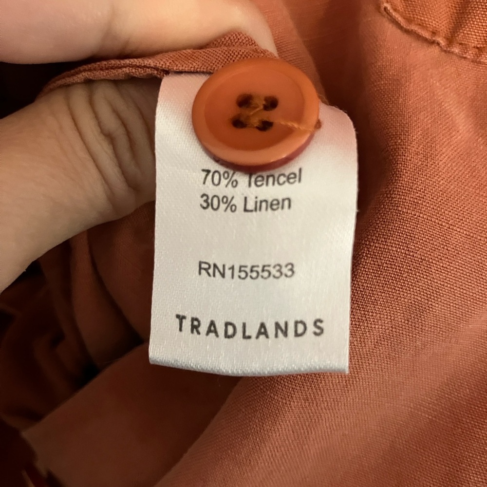 Tradlands Finn jumpsuit in poppy - Picture 6 of 8